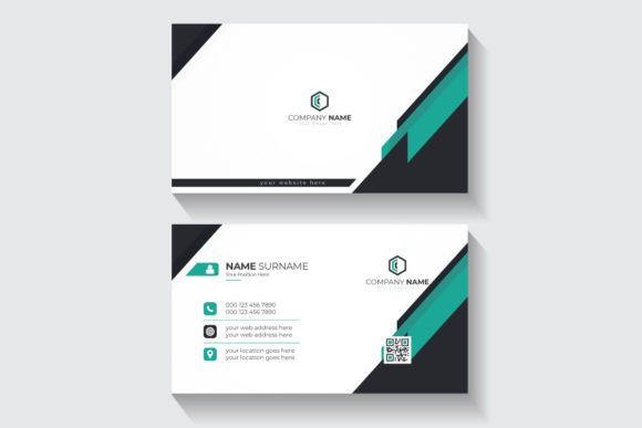 Modern and Simple Business Card Template for Your Design