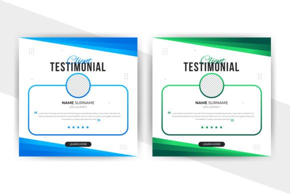 Unique and Modern Client Testimonial: A Visual Identity Game-Changer